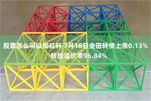 股票怎么可以加杠杆 7月18日金田转债上涨0.13%，转股溢价率96.84%