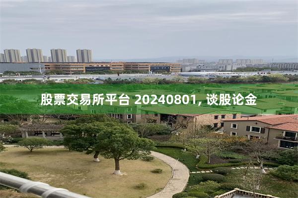 股票交易所平台 20240801, 谈股论金